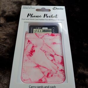 iDecoz Phone Pocket for Cell Phone Pink